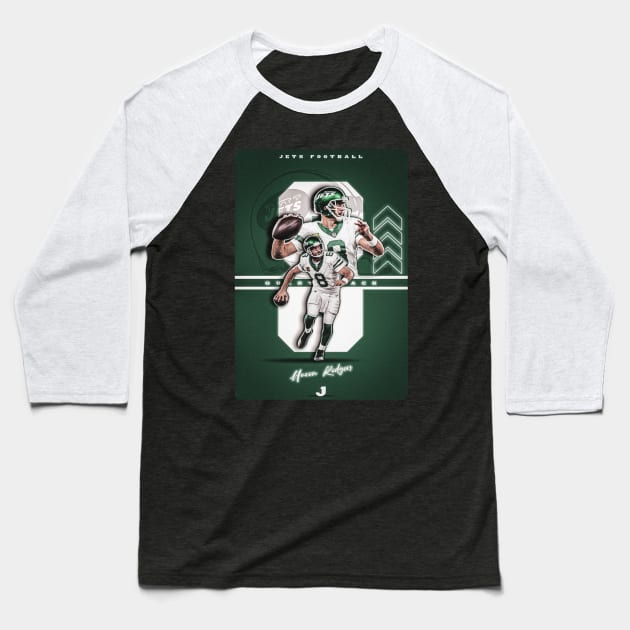 Aaron Rodgers 8 Baseball T-Shirt by NFLapparel